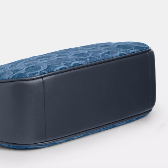 Teri Shoulder Bag In Signature Denim - Picture 2 of 10